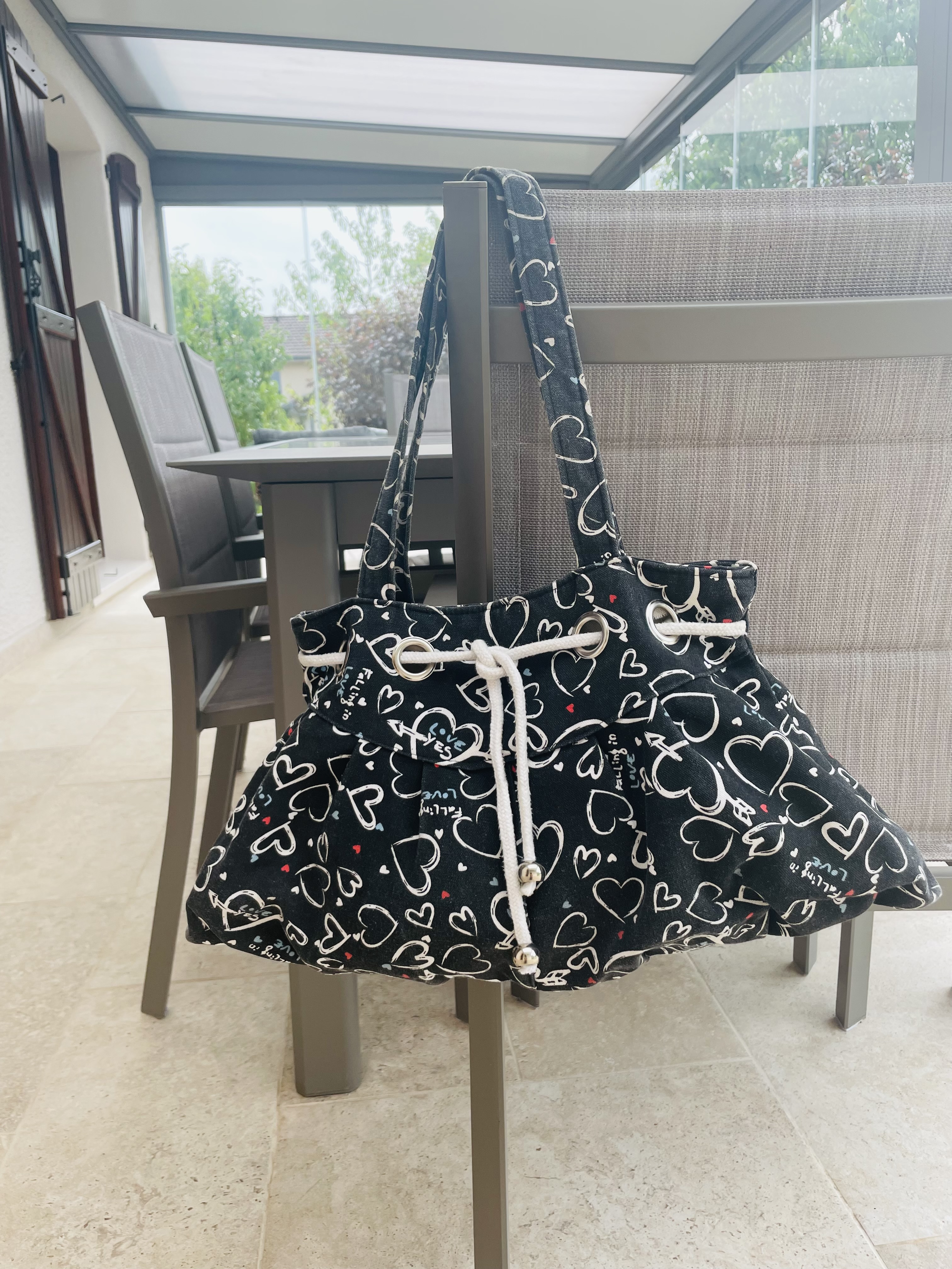 🍀Viintage Joli Sac à mains  doublé 