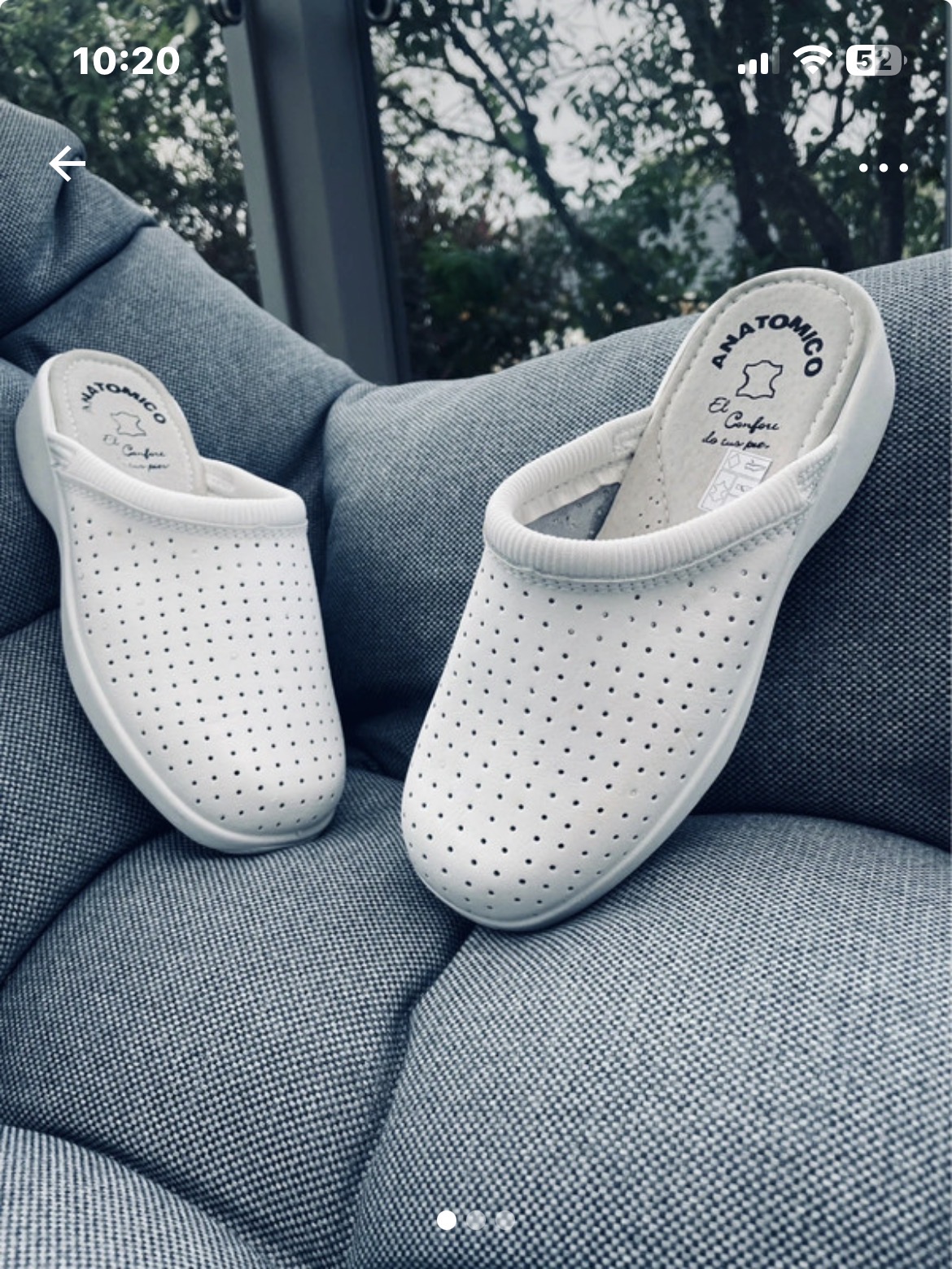 🍀Très joli sabots cuir tout confort