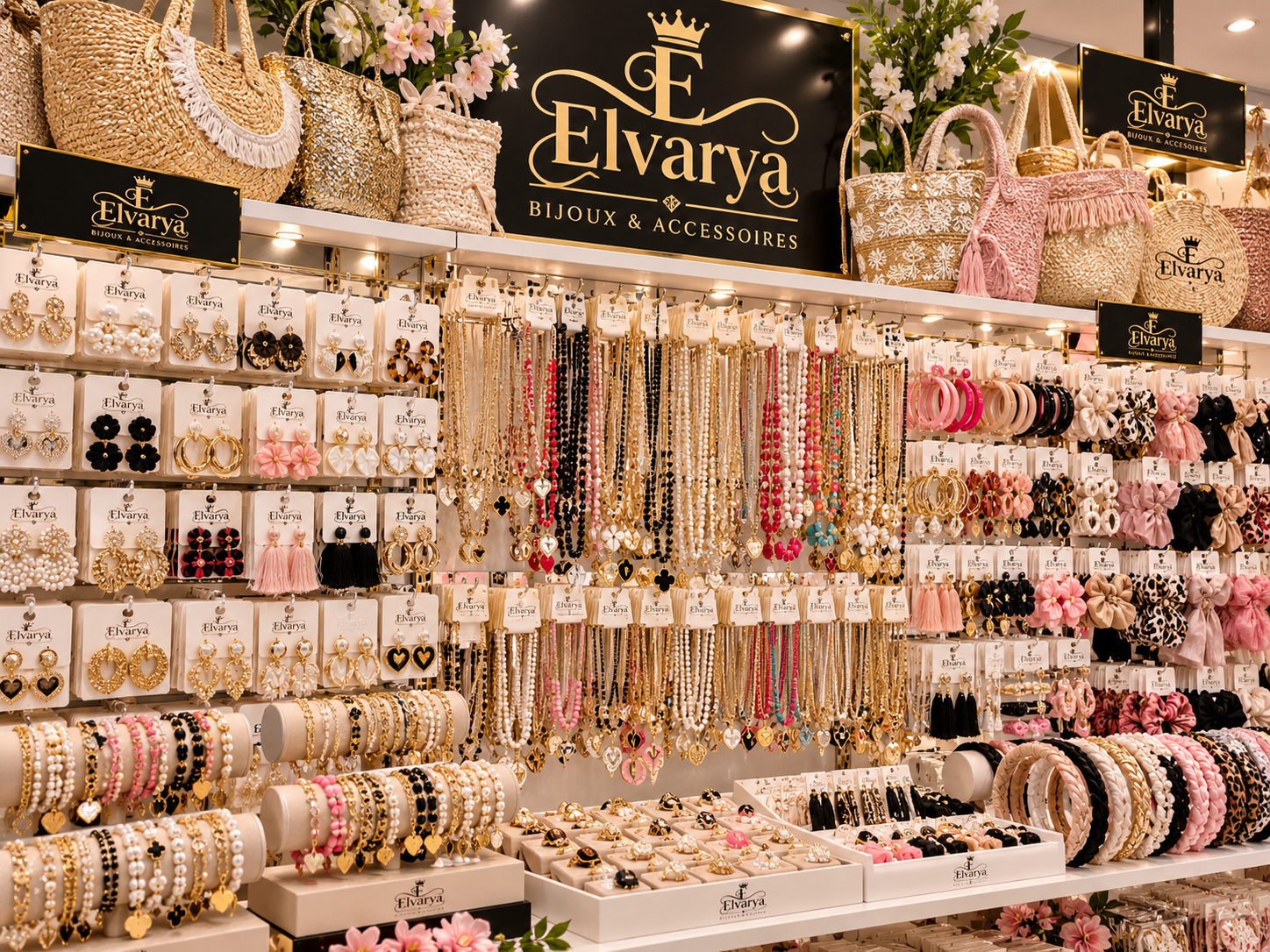 Lot 100 bijoux fantaisies