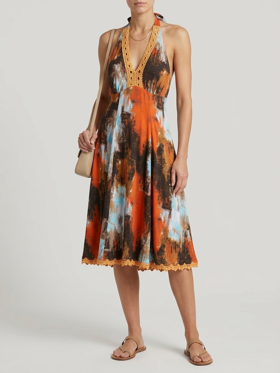 Robe dos nu