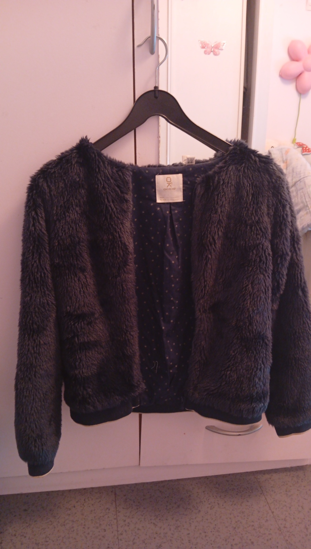 Veste fourrure Kiabi 